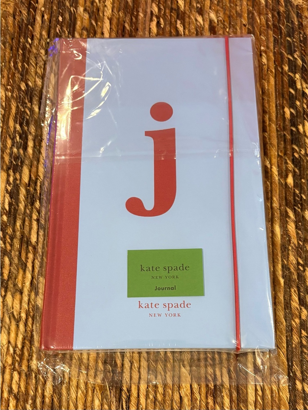 Kate Spade Just Mine Initial Journal J - NEW